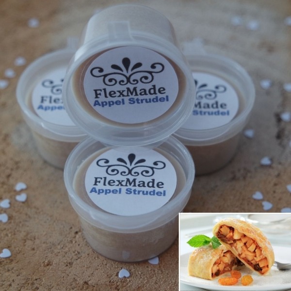 FlexMade Waxmelt geur Appel strudel sojawax handmade