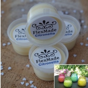 FlexMade Waxmelt geur Citronella sojawax handmade