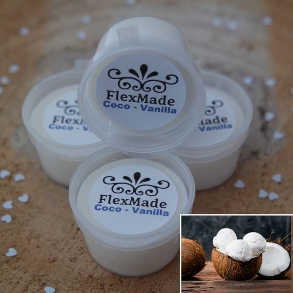FlexMade Waxmelt geur Coco Vanille sojawax handmade