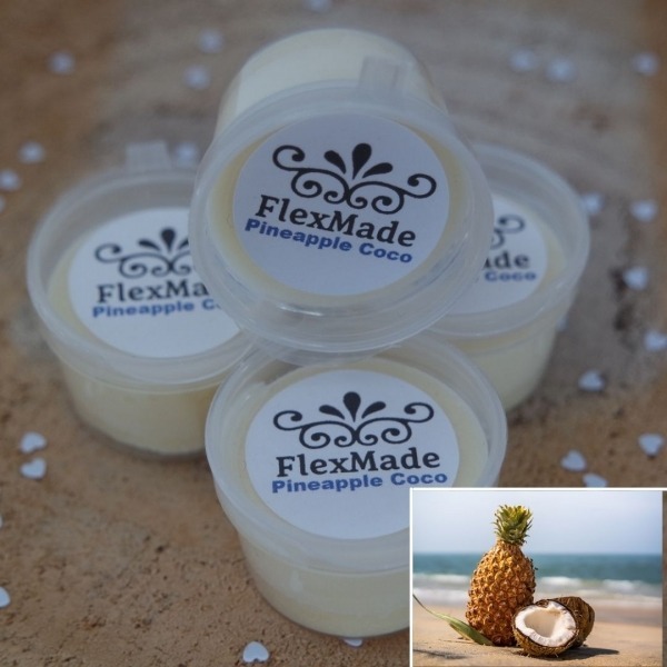 FlexMade Waxmelt geur Pineapple Coco sojawax handmade
