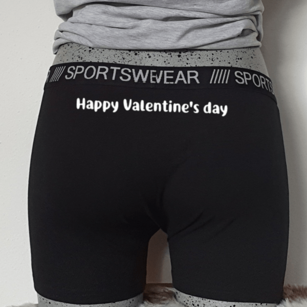 FlexMade Valentijn ondergoed Boxershort achterkant tekst