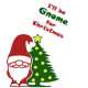 FlexMade kerst gnoom met boom raamdecoratie raamfolie statisch I'll be Gnome for Christmas